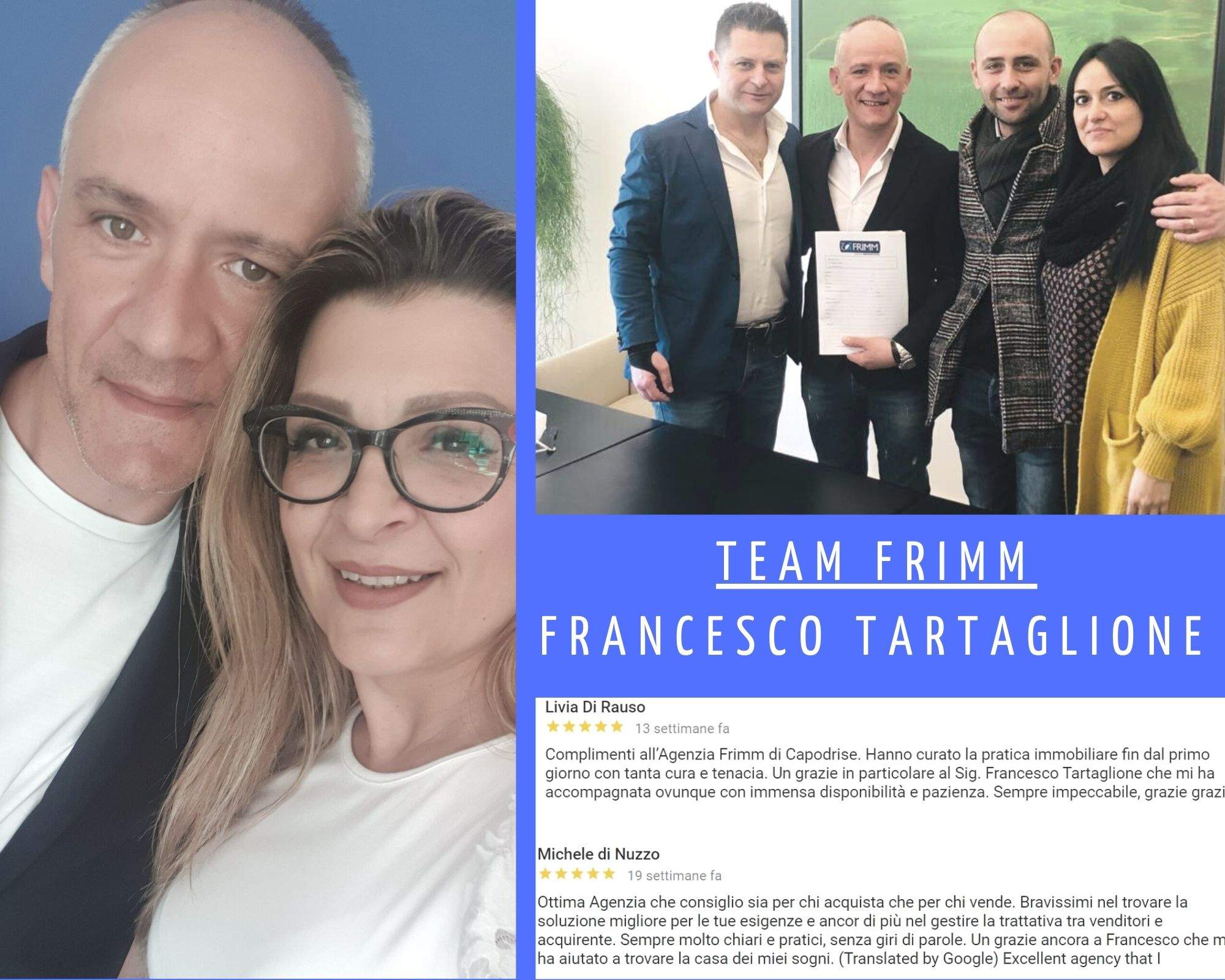Team Frimm: Francesco Tartaglione