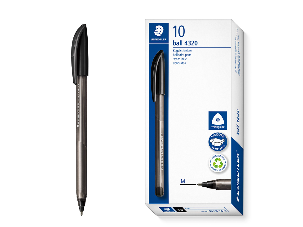 STAEDTLER BALL 4320 PENNA NERA