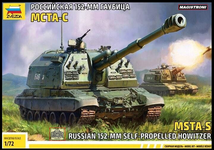 MSTA-S RUSSIAN 155-MM Self Propelled Howitzer