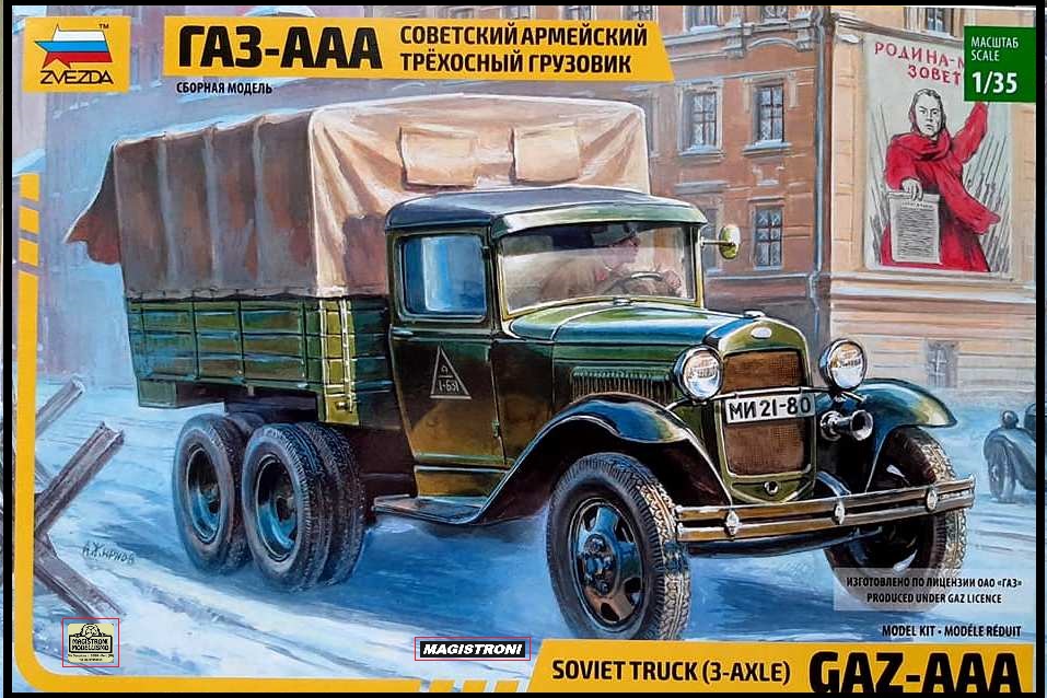 SOVIET TRUCK (3-AXLE)