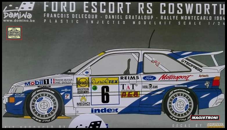 FORD ESCORT RS COSWORTH "Rally Montecarlo 1984"