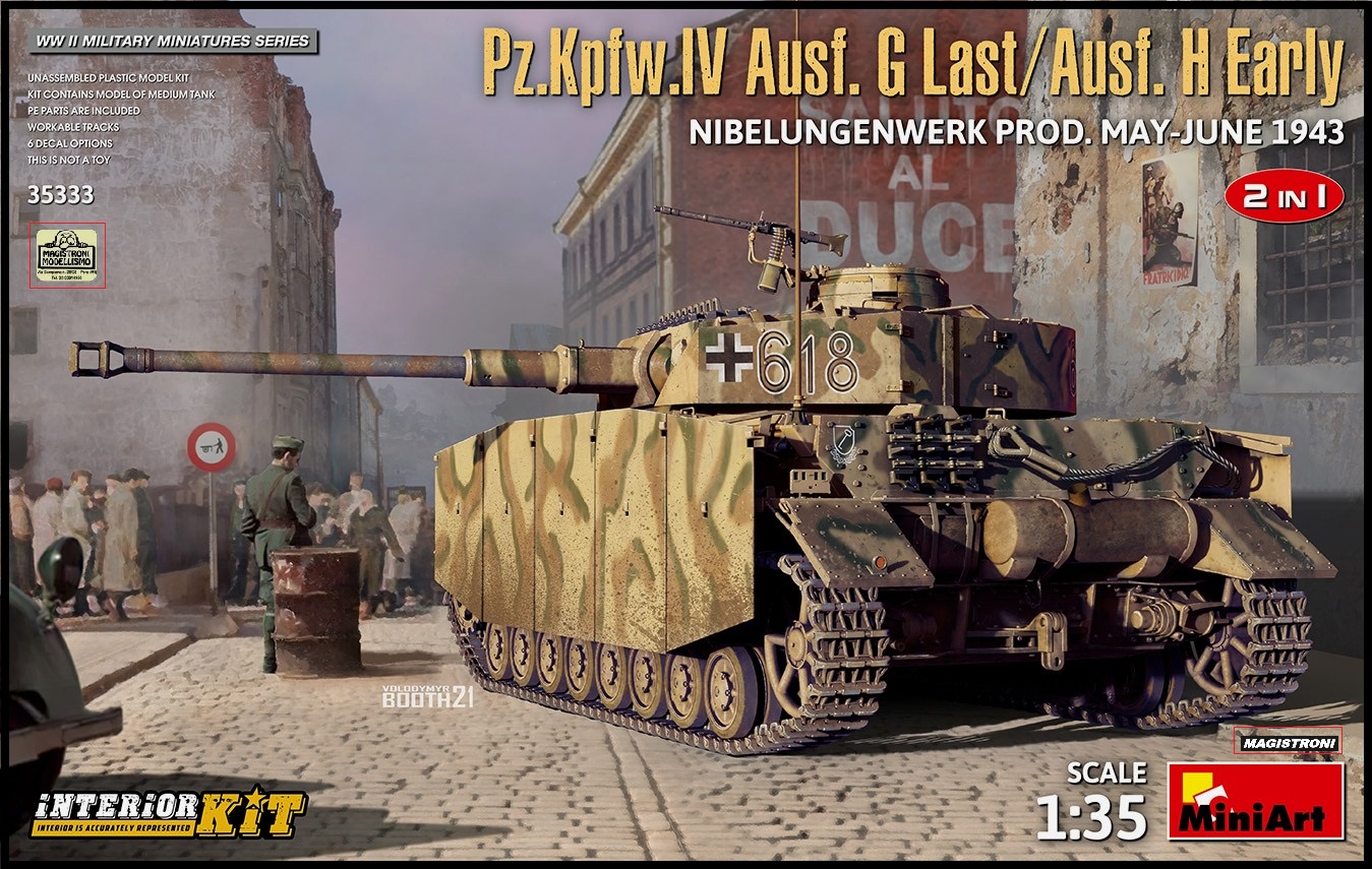 Pz,Kpfw,IV Ausf.G Last/Ausf.H Early (INTERIOR KIT)