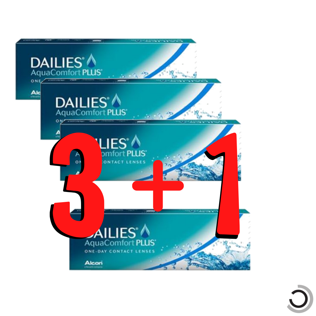 Promozione 3+1 Dailies® AquaComfort Plus®