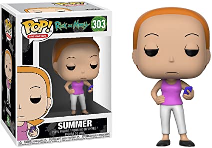 FUNKO POP SUMMER #303 RICK AND MORTY ANIMATION