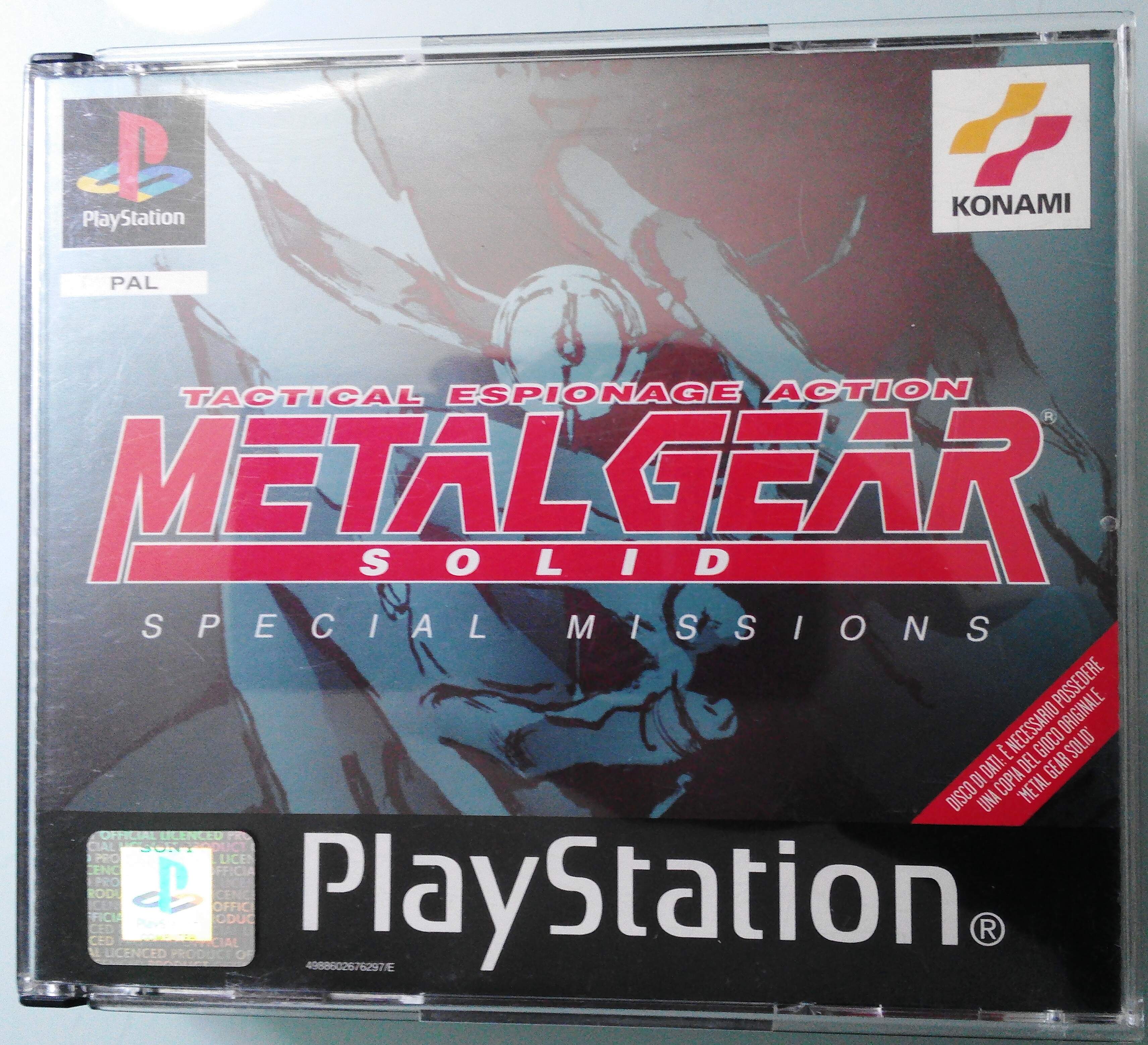 METAL GEAR SOLID SPECIAL MISSIONS USATO