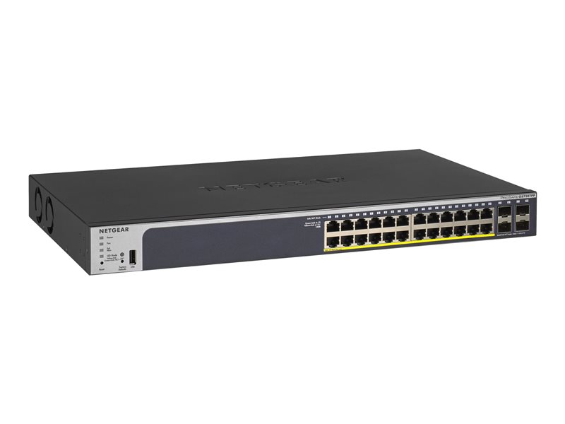 NETGEAR GS728TPP Switch POE Smart Managed Pro Gigabit Ethernet a 28 Porte