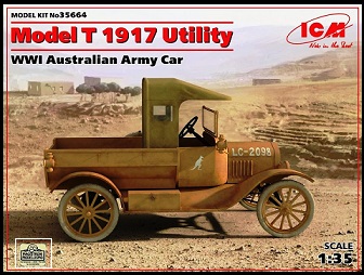 MODEL T UTILITY WWI Australian Army Car