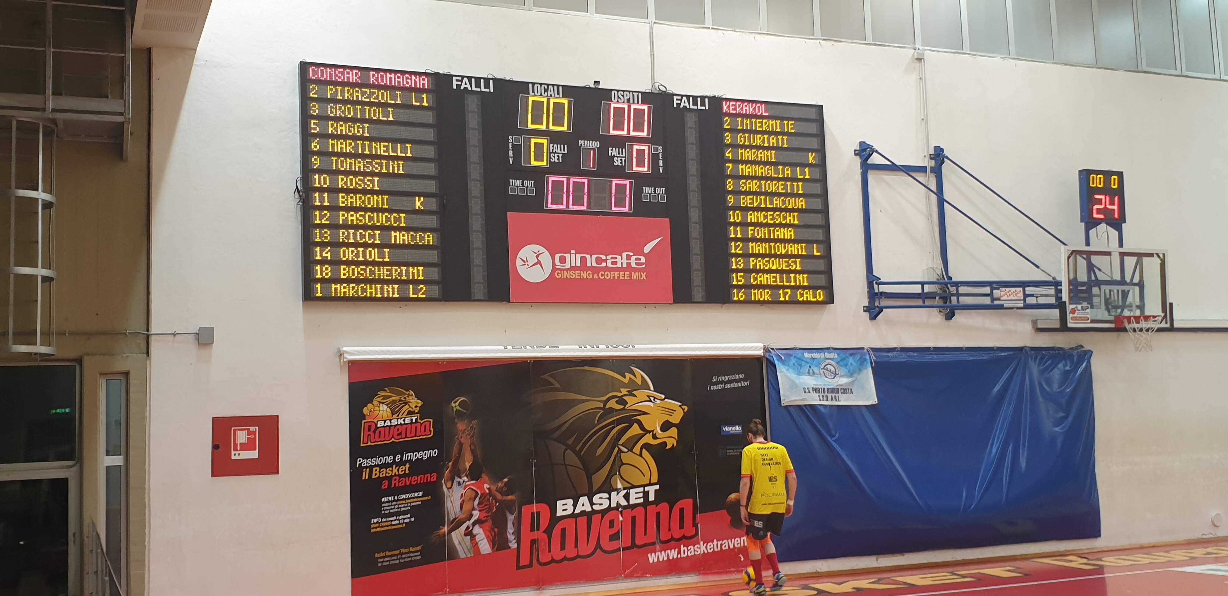 26-2-21  Volley Sassuolo  serie B maschile cede in trasferta contro Consar Ravenna  per 3-1.