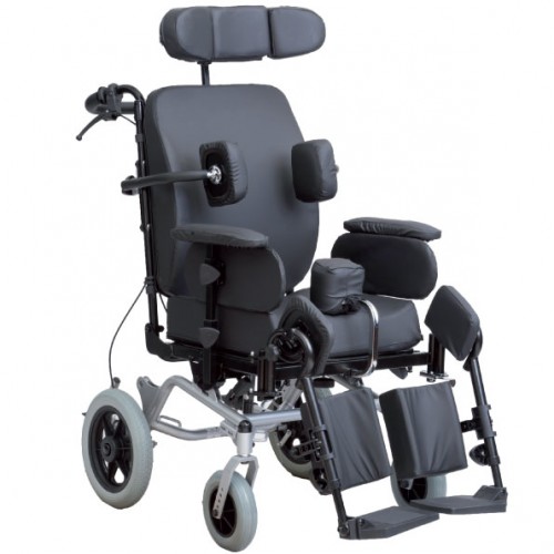 carrozzina bascula polifnzionale postura mobilità ausilio sedia a rotelle