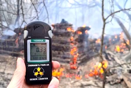 Chernobyl di nuovo in fiamme