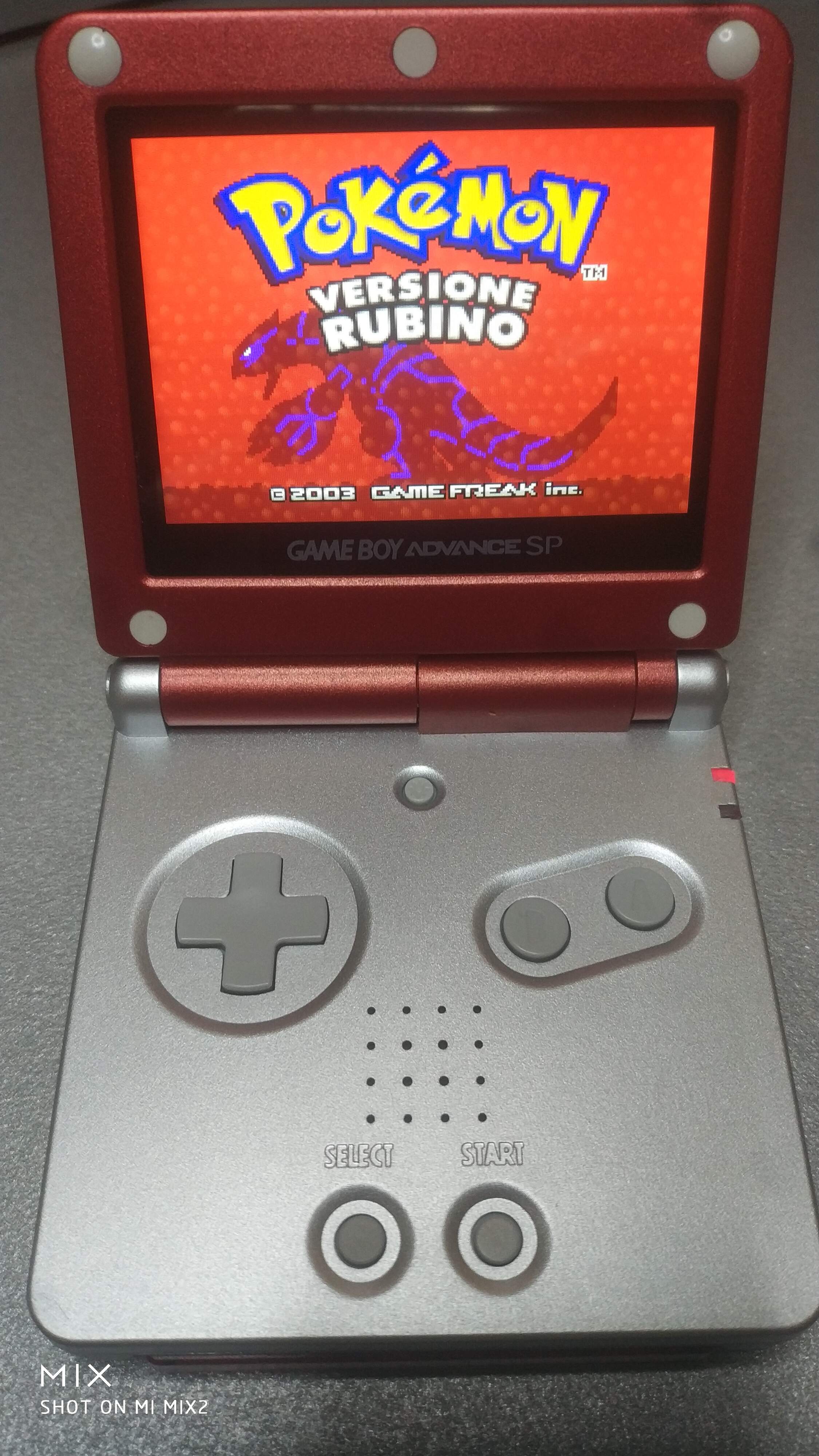 GAME BOY ADVANCE SP CON LCD IPS V2