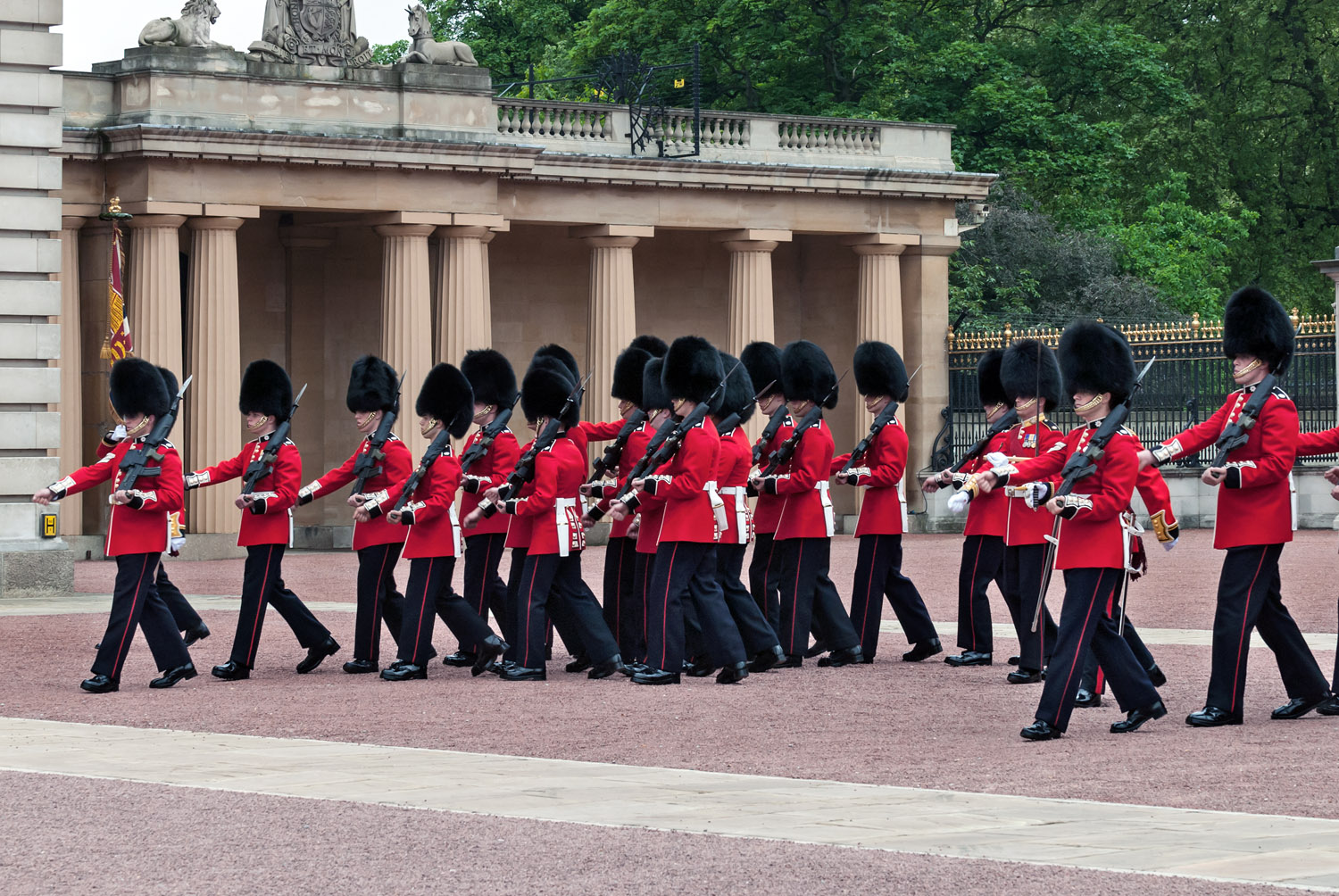 Royal Guards, Buckingham Palace, London