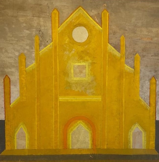 Rita Saglietto - Cattedrale gialla (1960)