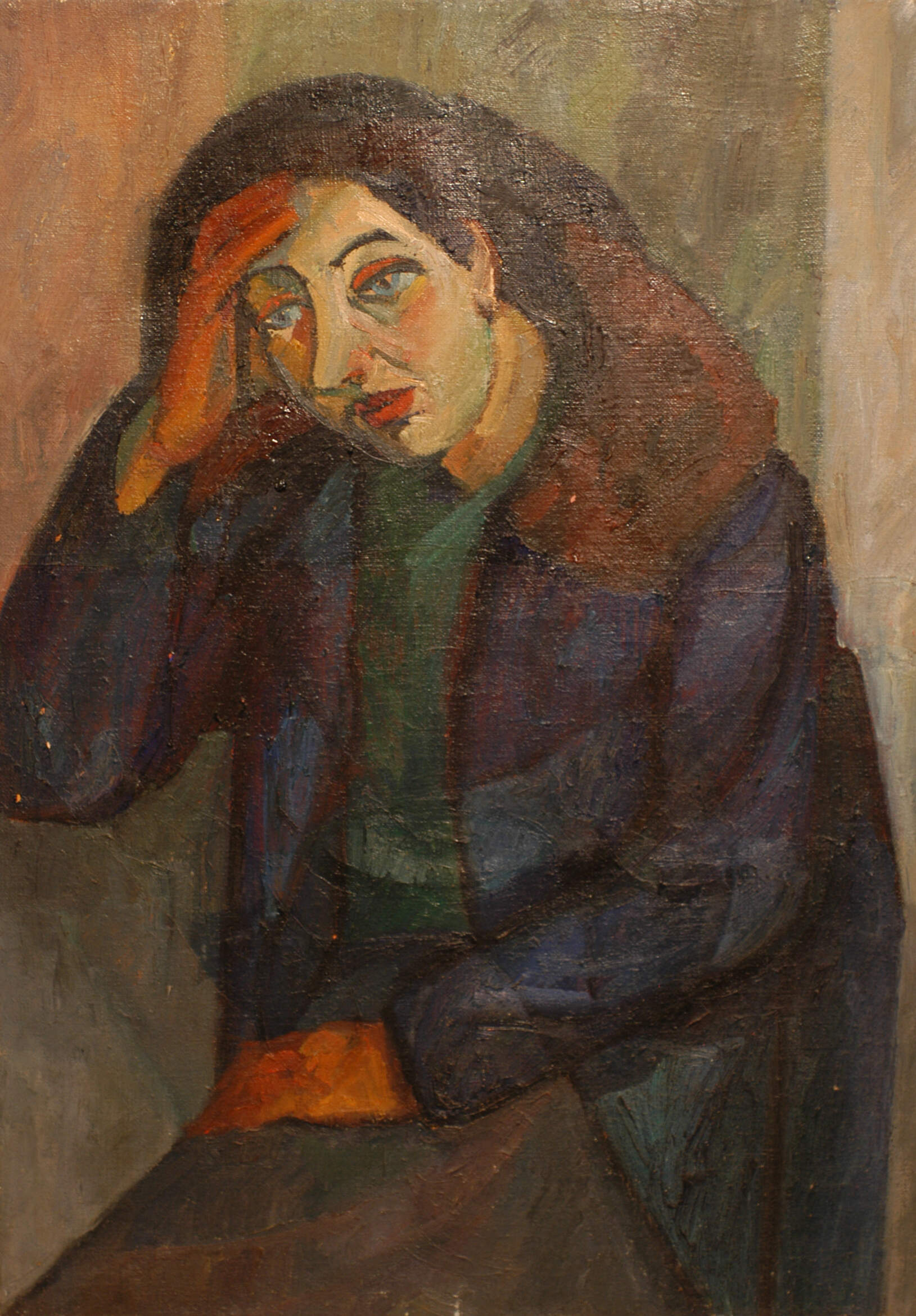 Rita Saglietto - Figura femminile pensosa (1948)