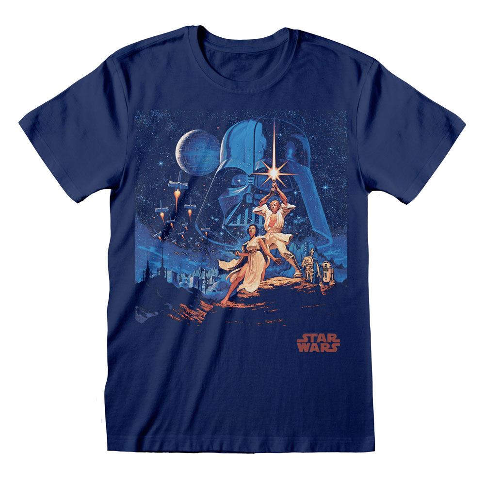 Star Wars T-Shirt New Hope Vintage Poster