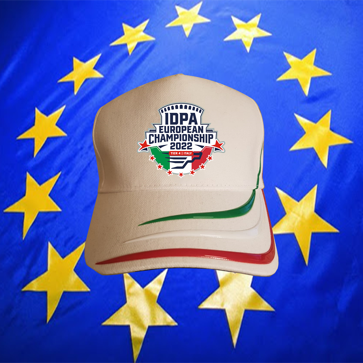 IDPA Cappellino Bianco IDPA European Championship 2022