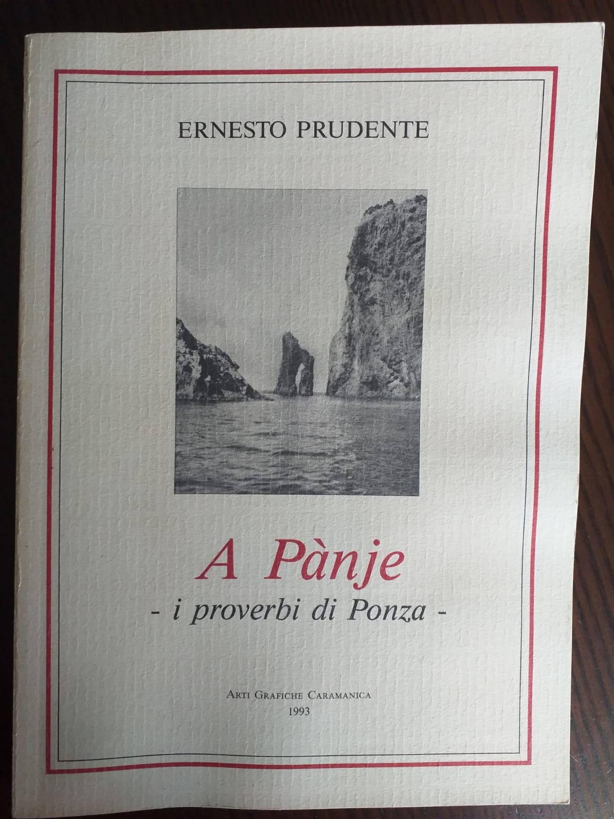 Souvenir   -      Ponza e le lacrime perse per Ernesto Prudente