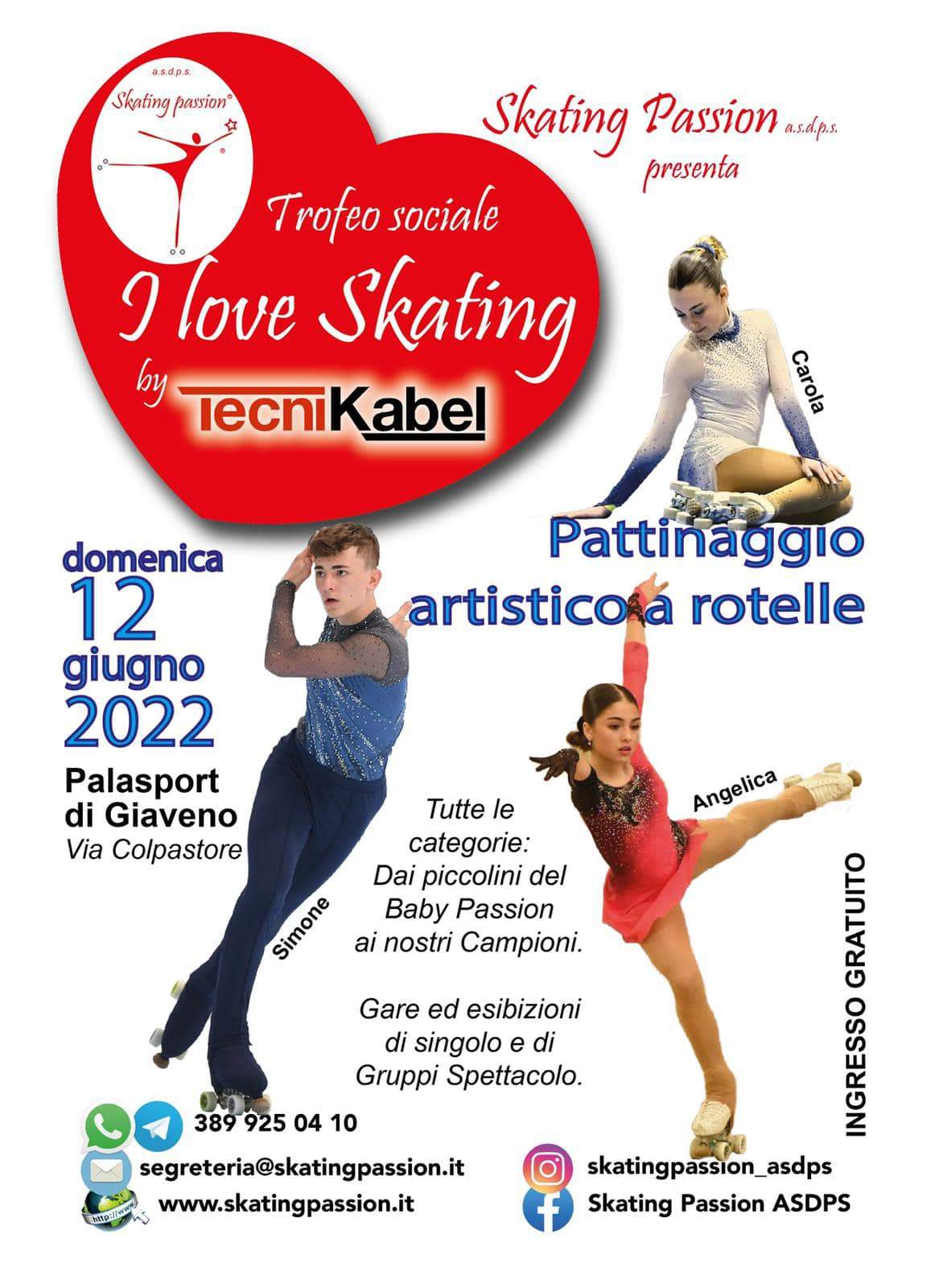 12 giugno 2022 - Trofeo "I love Skating" by Tecnikabel