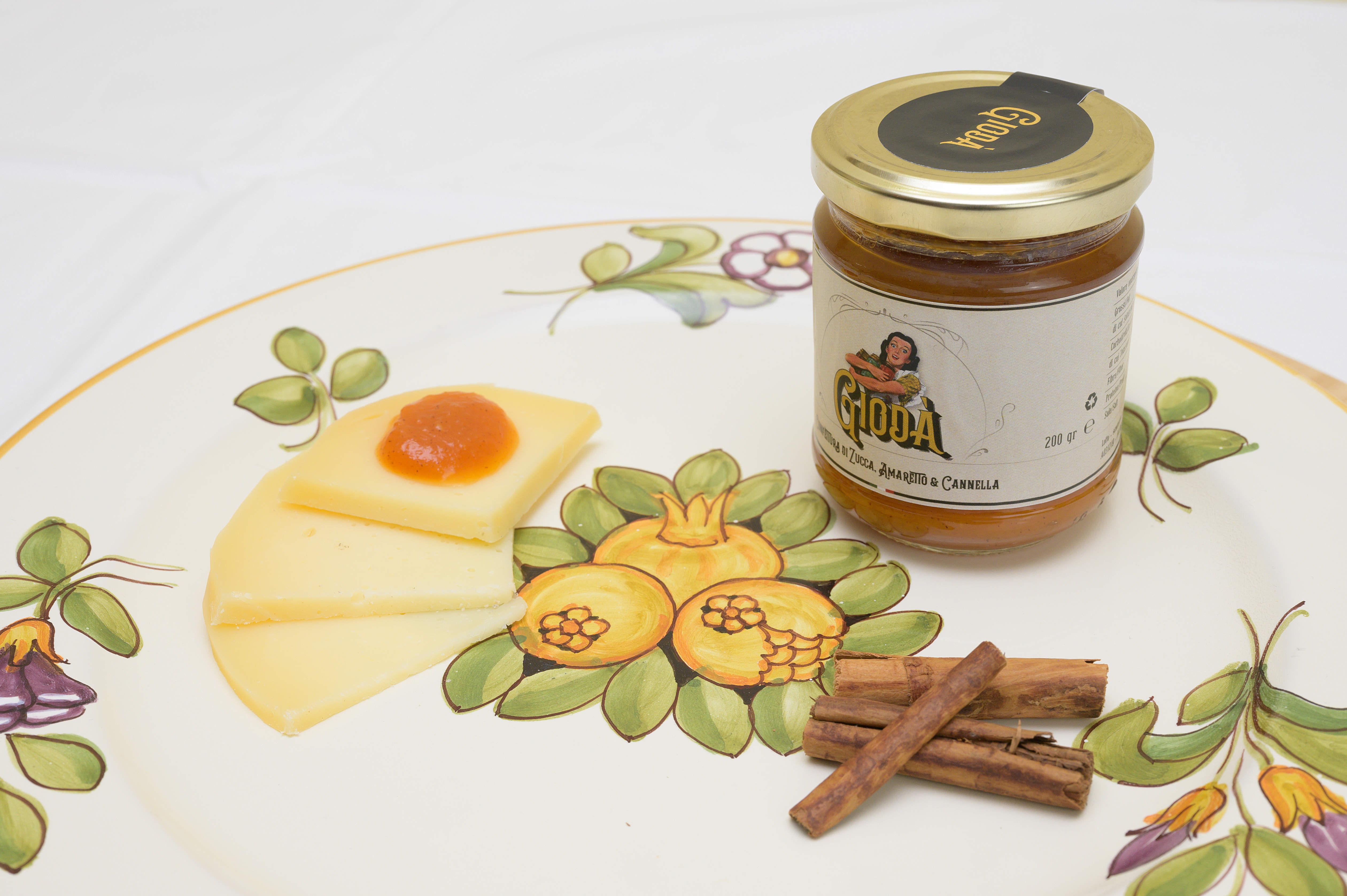 Confettura di Zucca, Amaretto e Cannella Extra   -    Pumpkin, Amaretto and Cinnamon Extra jam