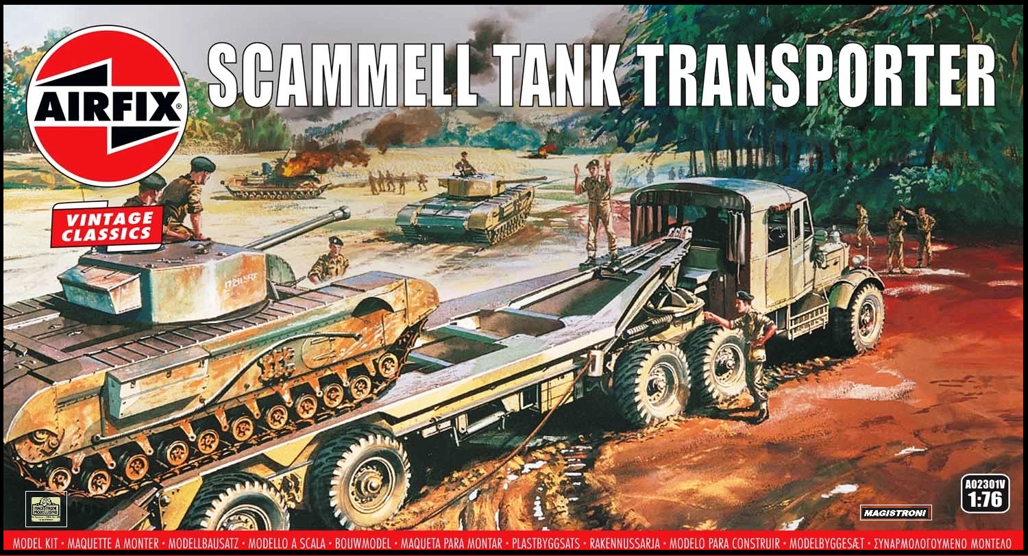 SCAMMEL TANK TRANSPORTER