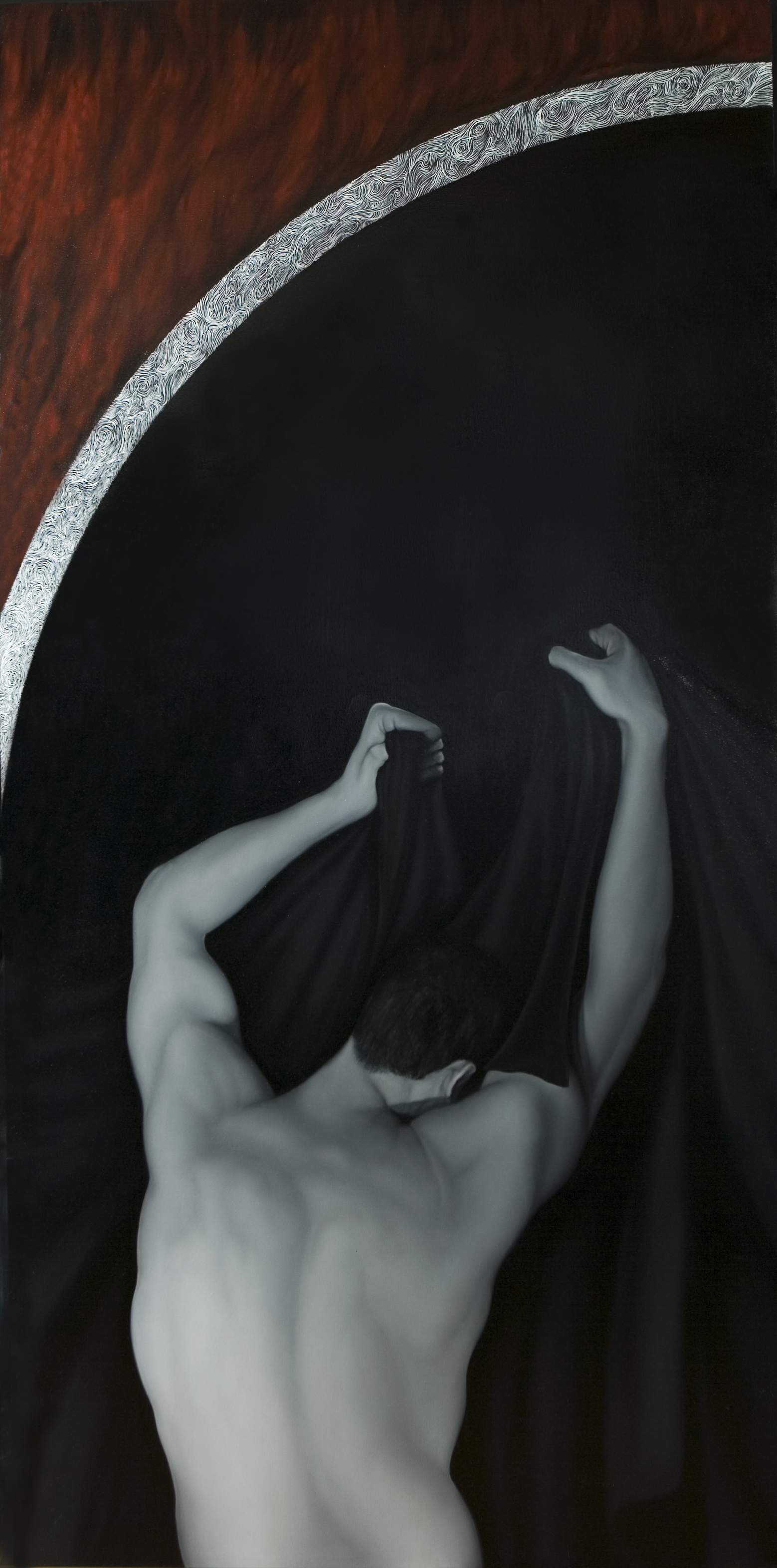 2008, oil on canvas, 100 x 200 cm