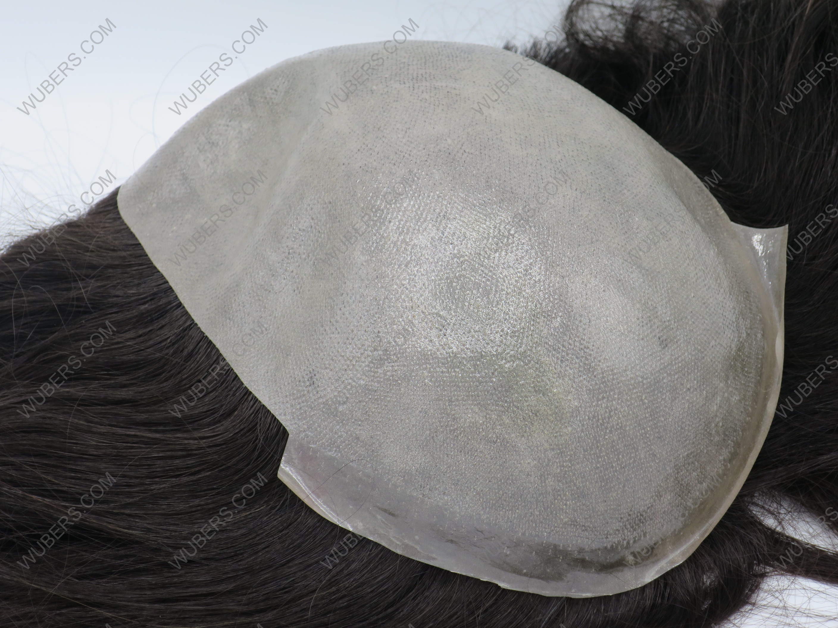 MALAGA Protesi  per Donna Uomo capelli veri naturali  remy hair vergini lunghezza 40 cm