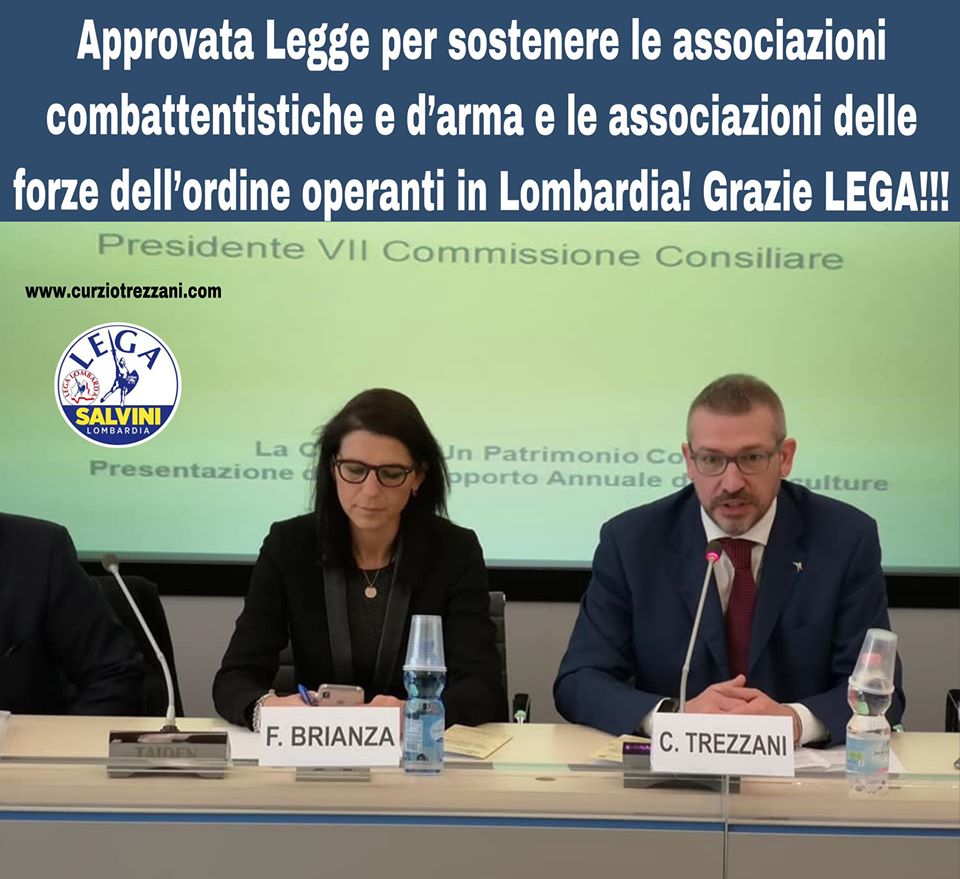 SOSTEGNO ALLE ASSOCIAZIONI COMBATTENTISTICHE: APPROVATA LA LEGGE IN CONSIGLIO REGIONALE