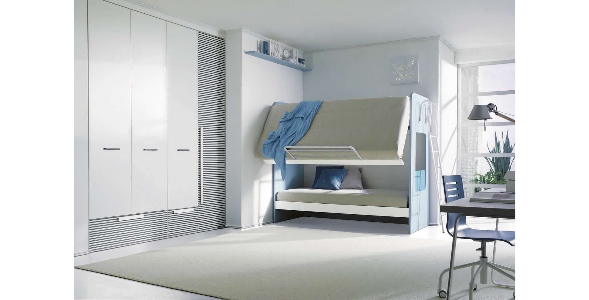Massima funzionalità e praticita d'utilizzo a 360°, rifare il letto superiore ora è più semplice!