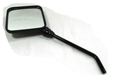 Specchio specchietto nero plastica retrovisore ambilato destro sinistro per VESPA