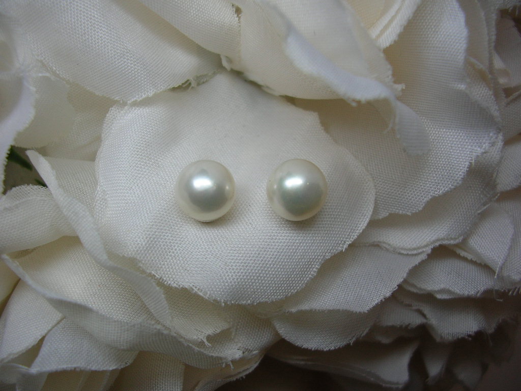 Orecchini Perle coltivate naturali