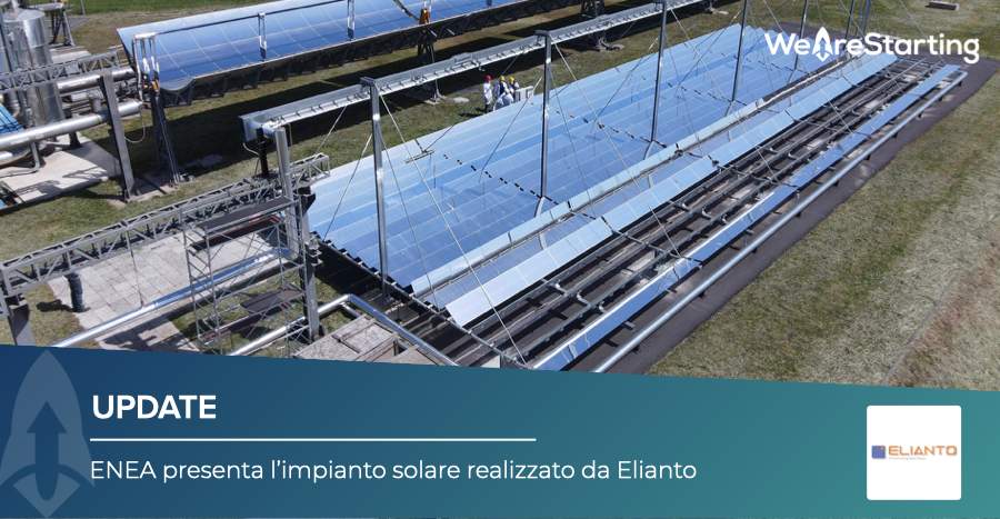 L'agenzia nazionale "ENEA" presenta il nuovo impianto solare di 330m2 realizzato da Elianto