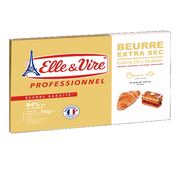 Burro Piatto Elle &Vire 84% Extra Secco 10 kg
