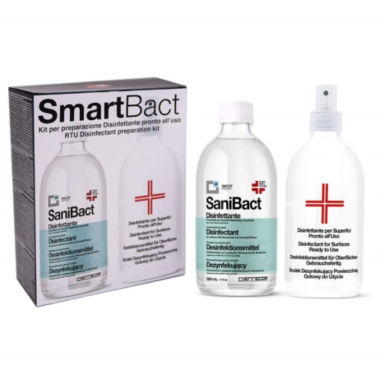 SMARTBACT 500 – Kit per la Preparazione di Disinfettante Pronto all’uso