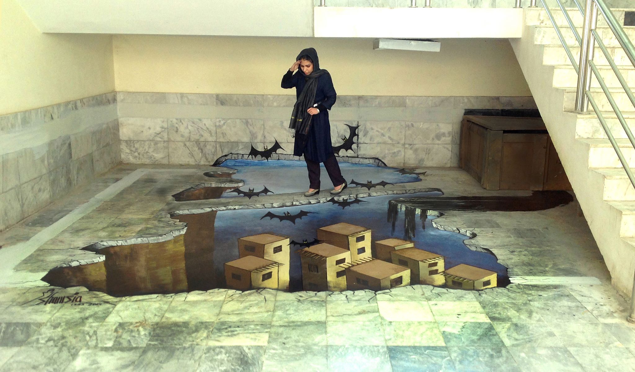 I murales di Shamsia, una voce femminile nell'Afghanistan delle guerre