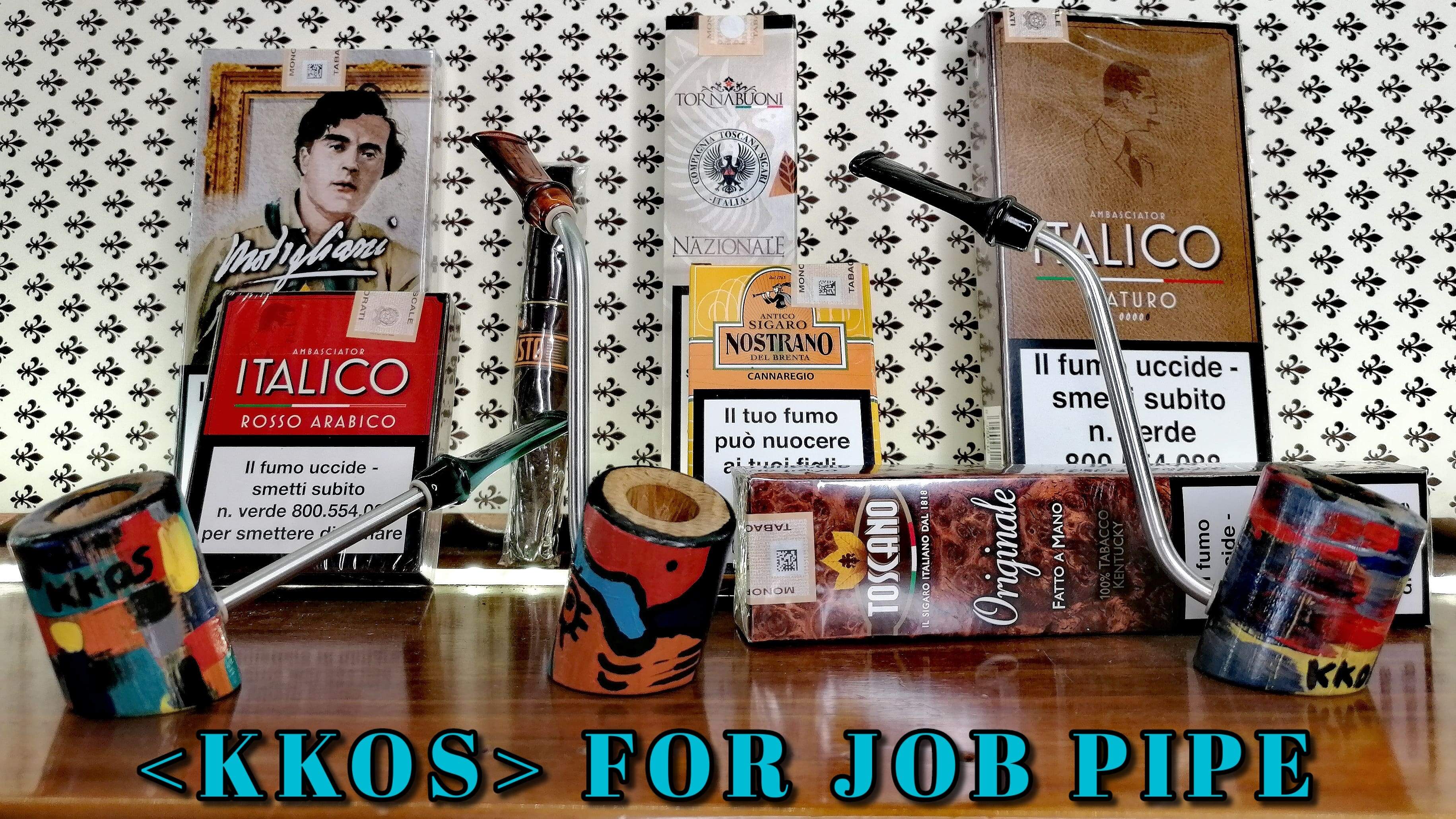 KKOS for Job Pipe ( Esclusiva - Pipa per Sigaro da Collezione )