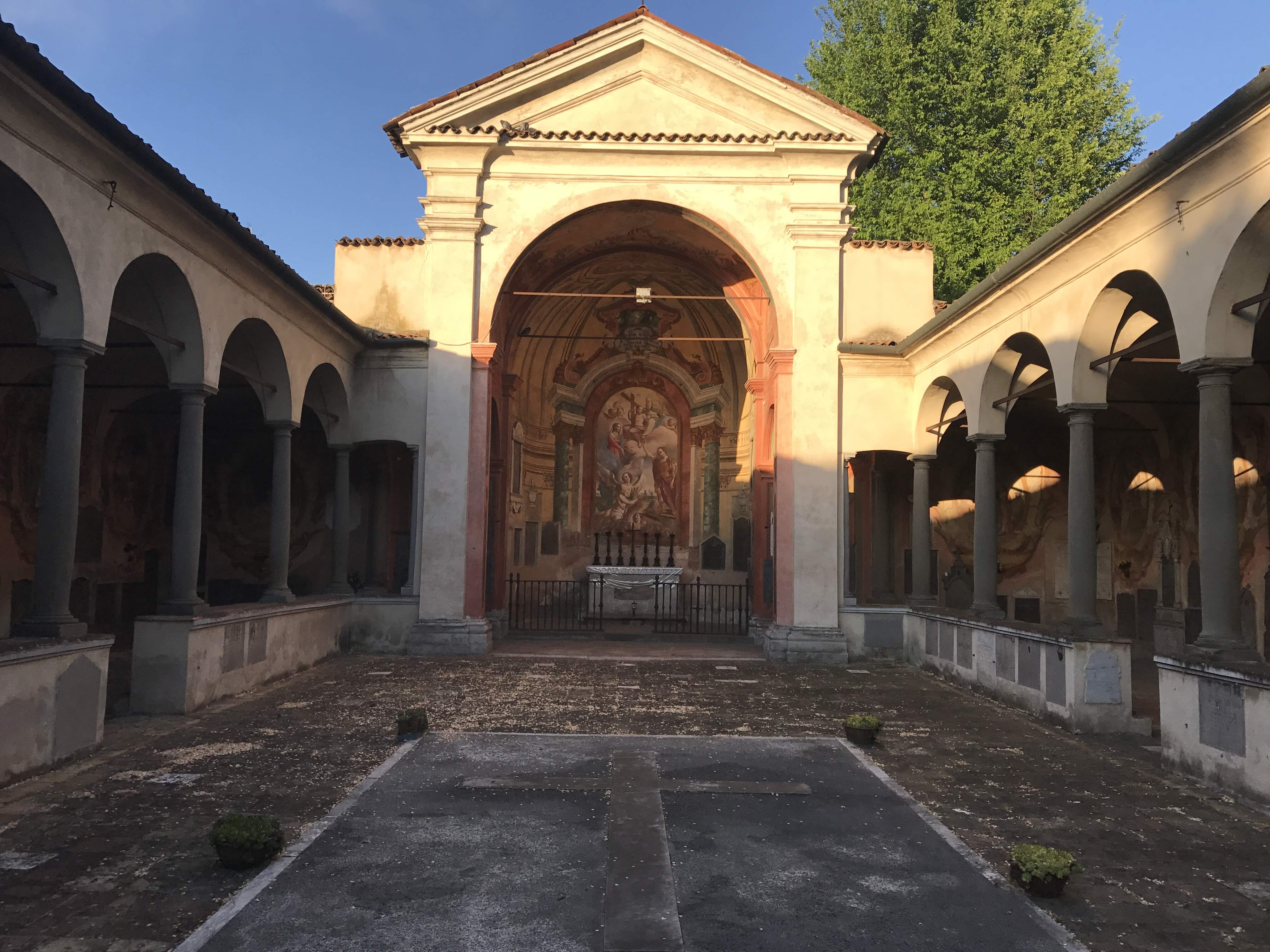 Iniziati i lavori di restauro del Cimitero della Gamba a Romano di Lombardia