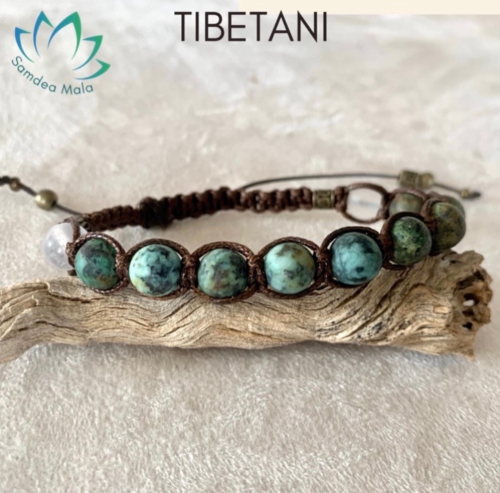 briacciale tibetano, braccialetto uomo