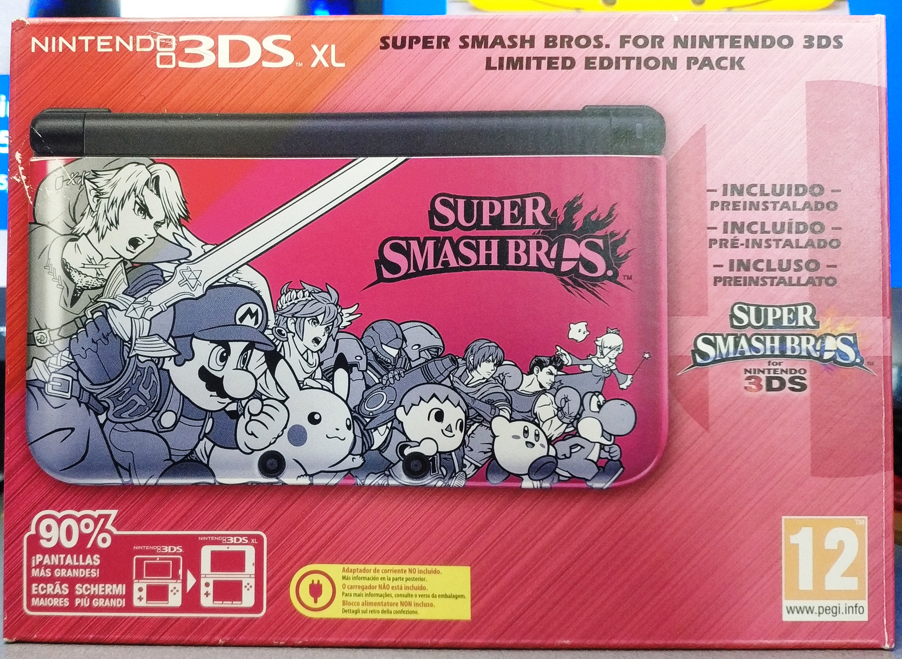 3DS XL NUOVO SUPER SMASH BROS