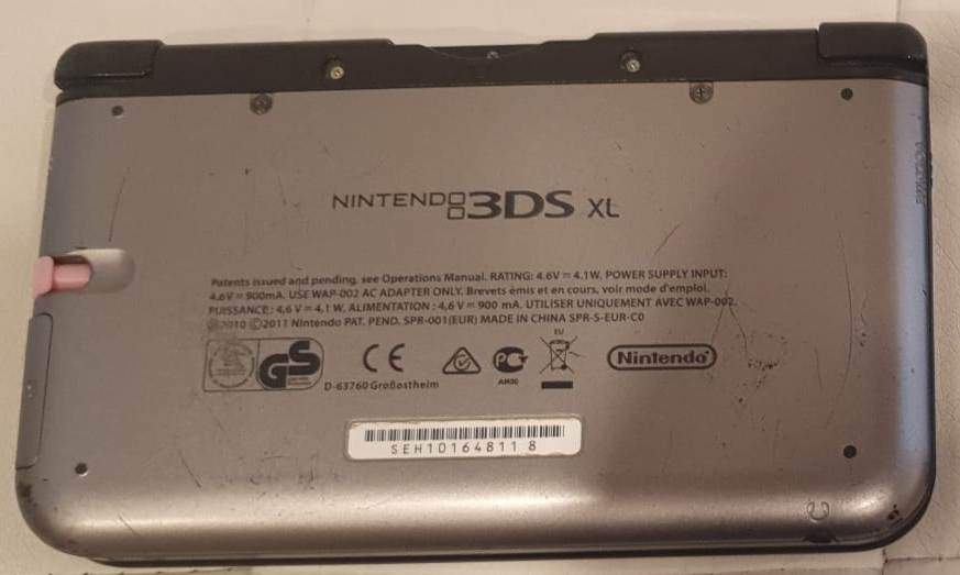 Nintendo 3ds XL GRIGIO INCLUSI Giochi 3DS DS