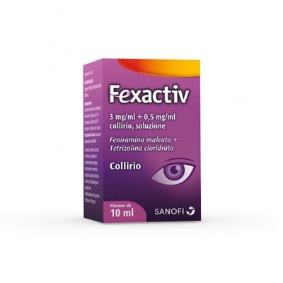 Fexactiv Collirio 3 mg/ml + 0,5 mg/ml 10ml