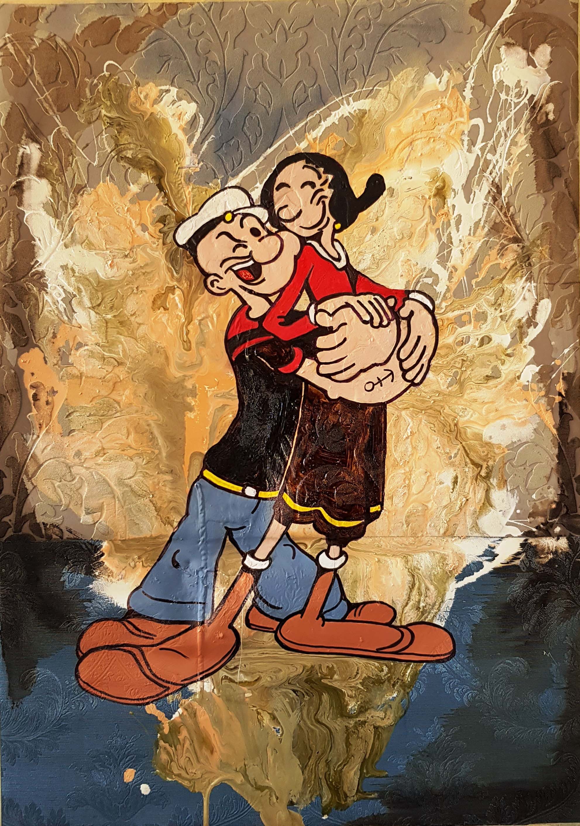 " Popeye e Olivia " _ ENNIO ZANGHERI