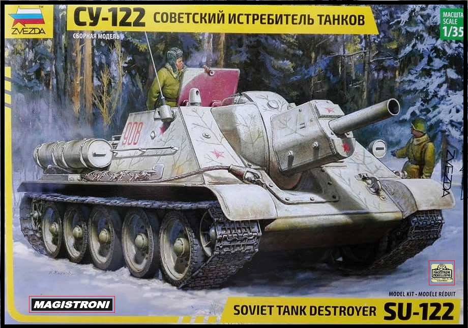 SOVIET TANK DESTROYER SU-122