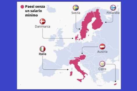 Il Salario minimo garantito in Europa