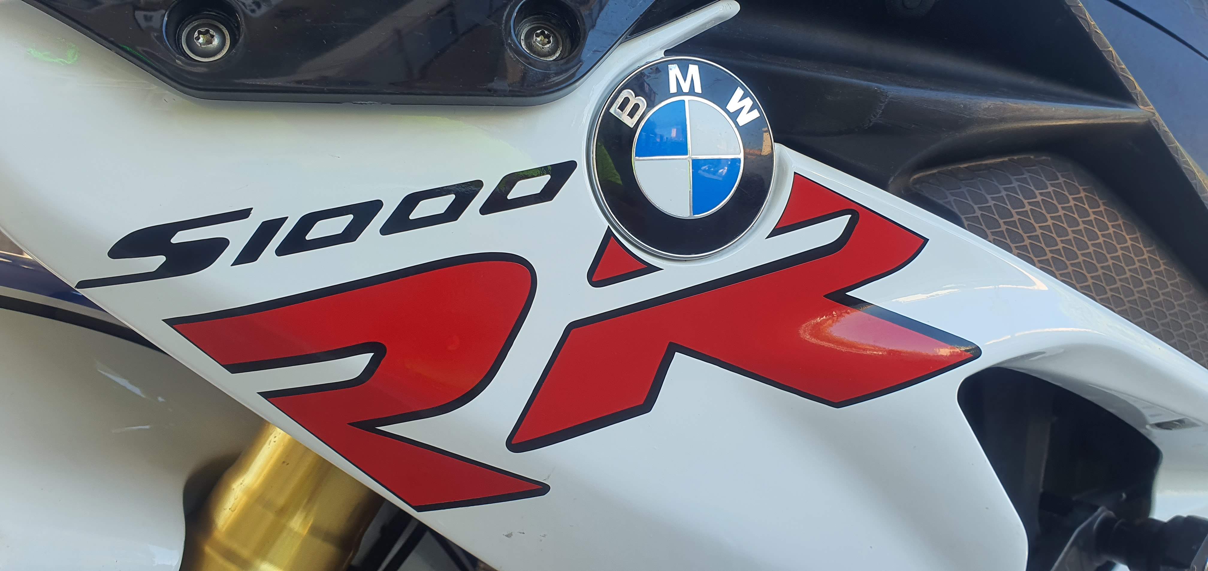 ADESIVI SCRITTA RR BMW S1000 DEL 2011