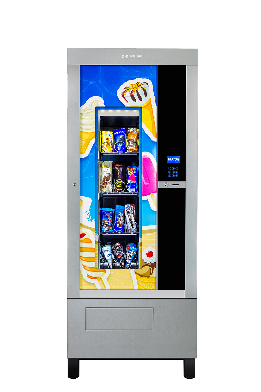 Gpe Frozen refrigeratore per la vendita di gelati o surgelati versione anche blindato