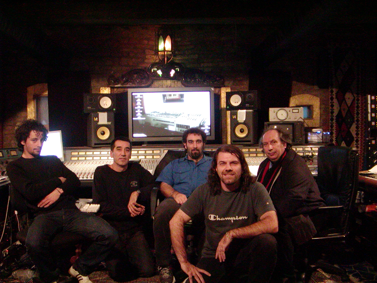 at Umbi Studios Canaro (RO) Recording "Your Eyes Single" 2004