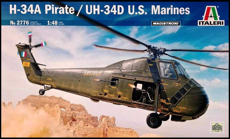 H34A PIRATE/UH-34D U.S. MARINES