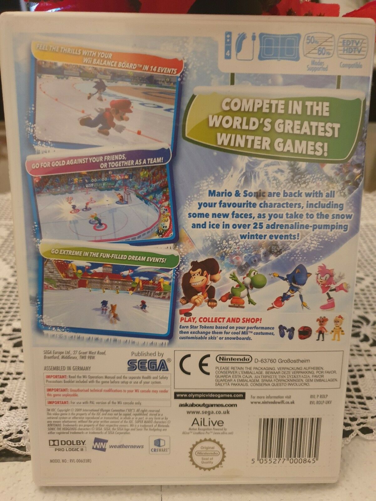 Mario & Sonic at the Olympic Winter Games USATO