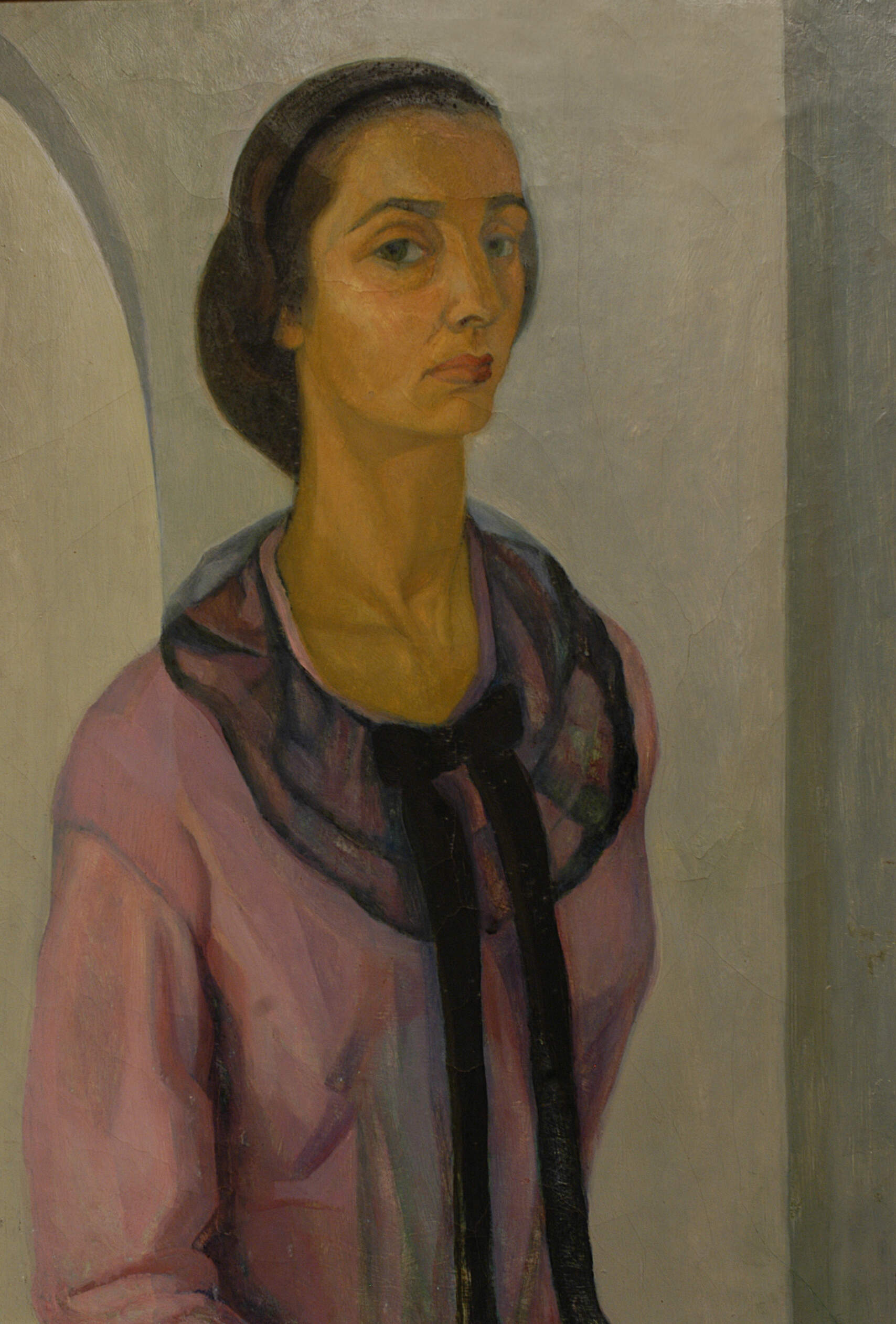 Rita Saglietto - Autoritratto in rosa (1949)