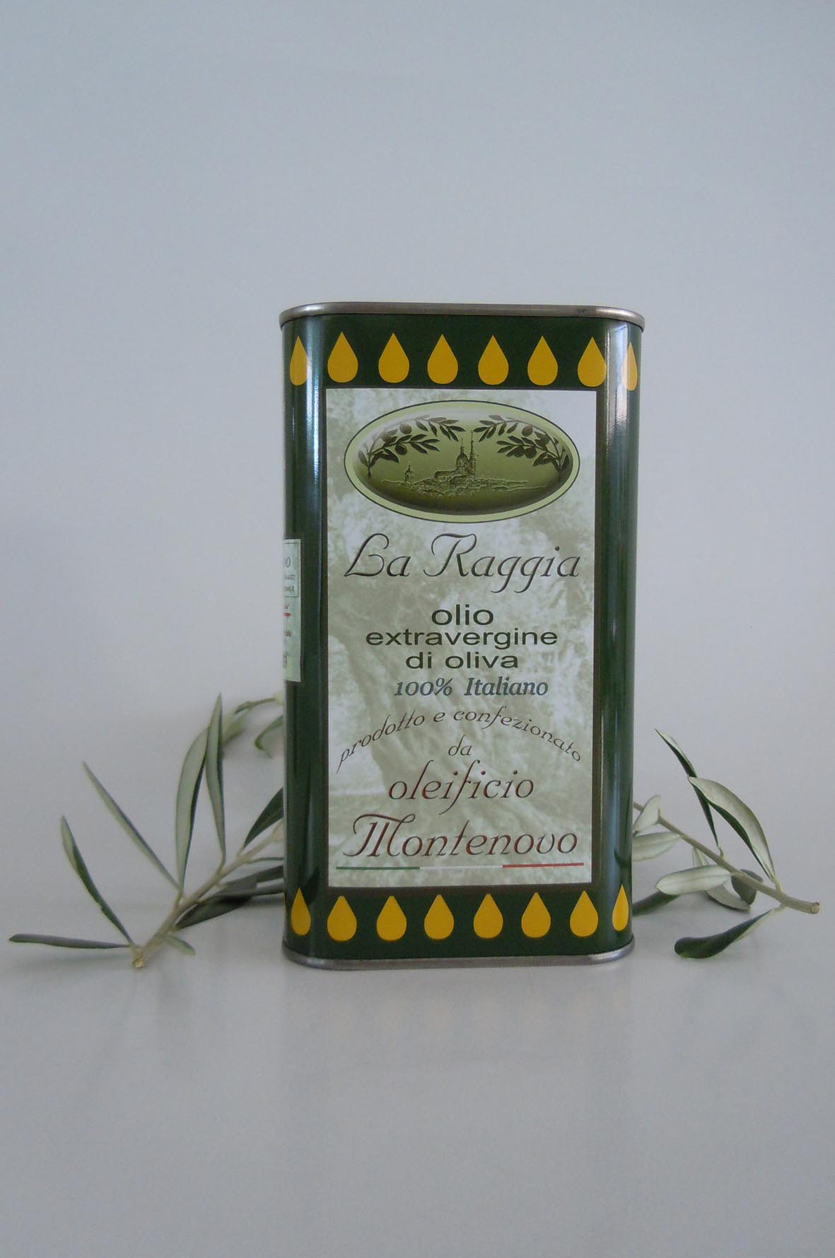 lattina olio extravergine di oliva monovarietale "La Raggia" 1 litro